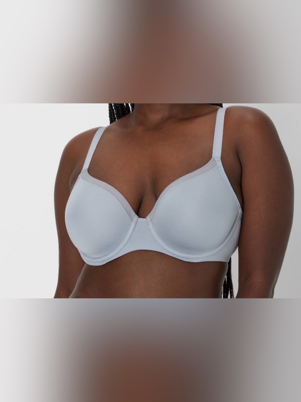 Smooth T-Shirt Underwire Bra - Light Blue